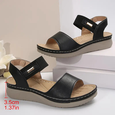 SANDALES COMPENSÉES D'ÉTÉ MALANDA™ POUR FEMME