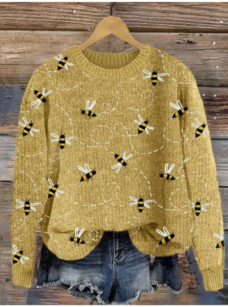 Nellie™ | Pull aux abeilles joyeuses