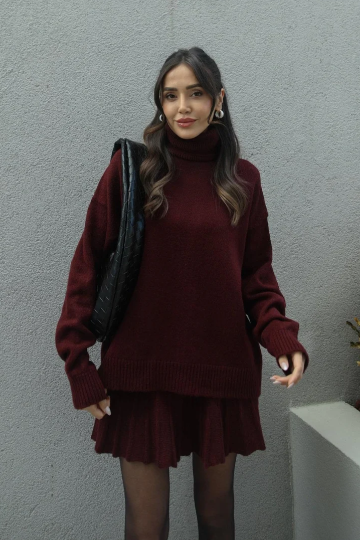 Bella™ - Ensemble pull en maille chic