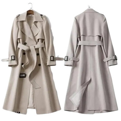 Clara – Trench en Coton Premium