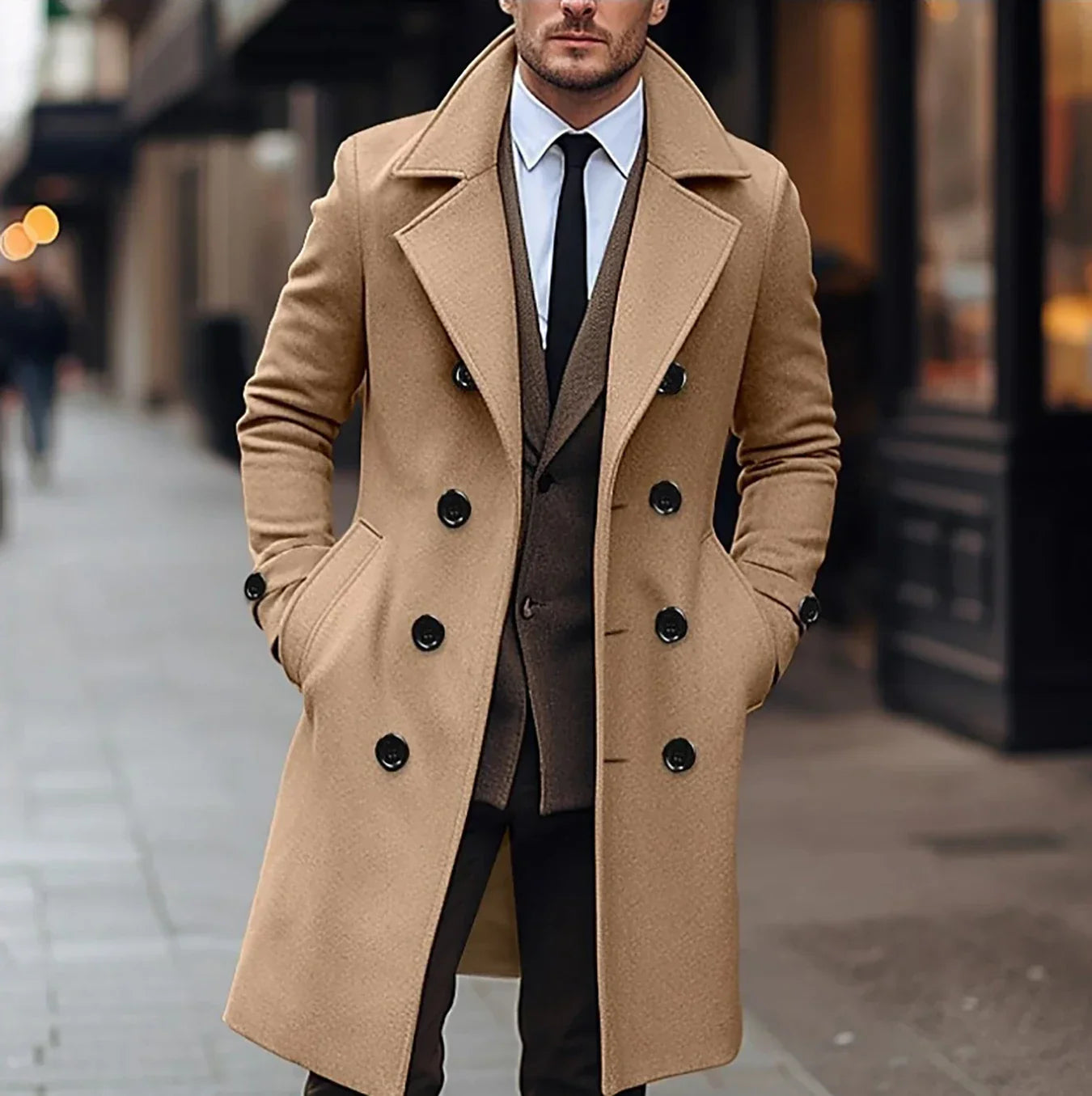 Jude™ | Trench-coat chic pour hommes