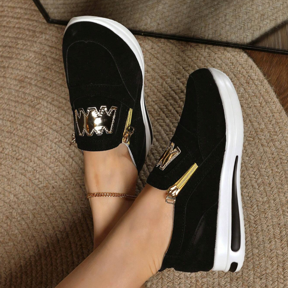 ZipStep™ Sneakers – Pour des pas stylés et sans douleur