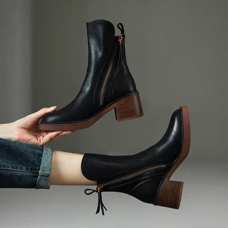 Grazia - Bottines en cuir