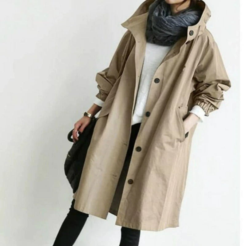 Samantha™ | Trench-coat élégant et imperméable