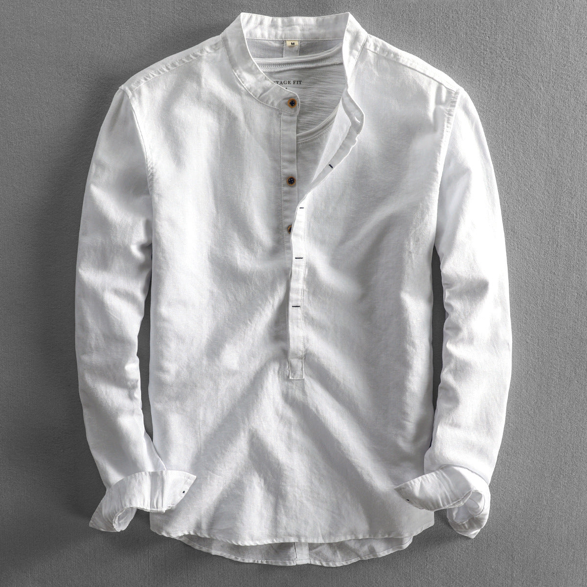 Vincent - Chemise estivale en lin pour homme