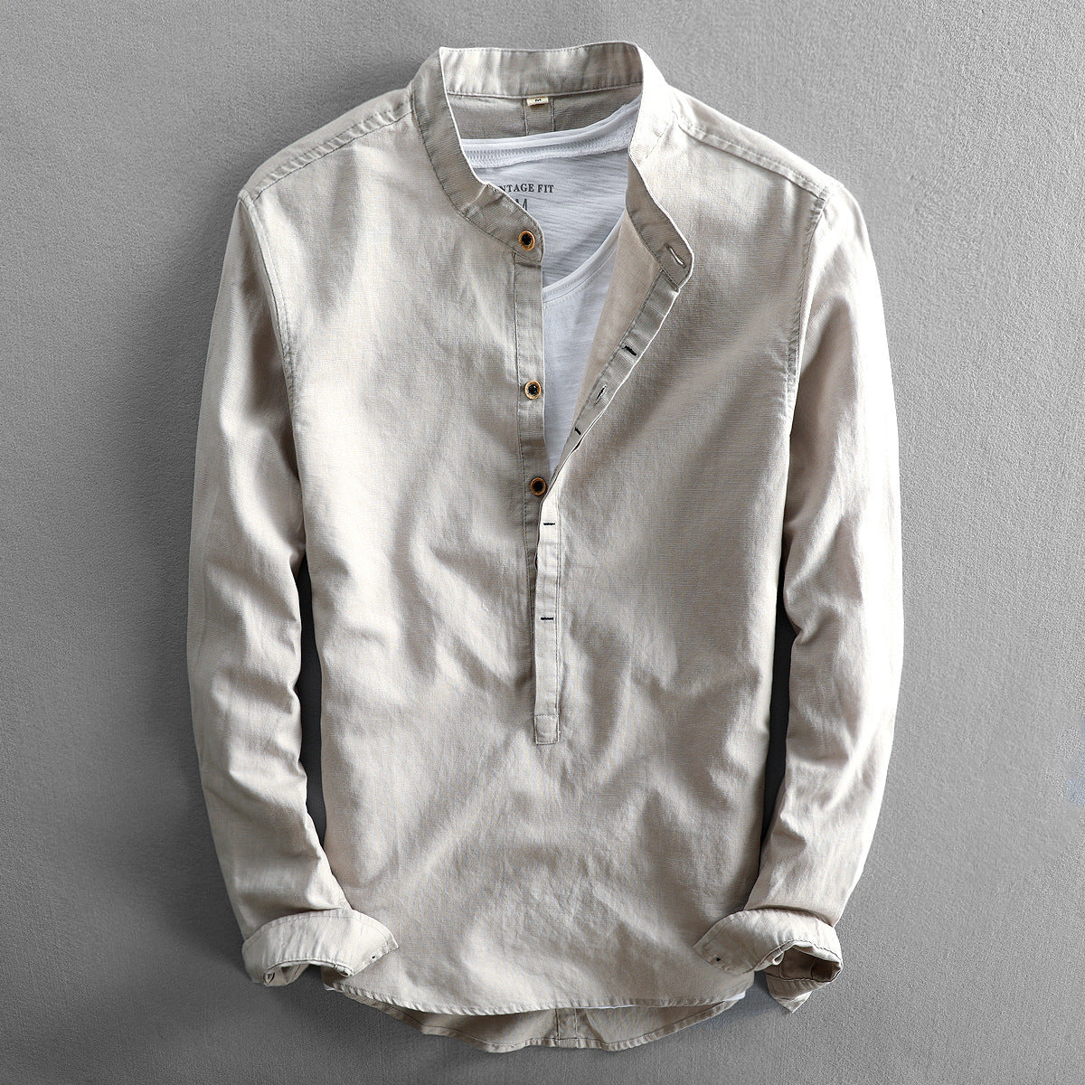 Vincent - Chemise estivale en lin pour homme